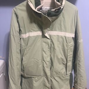 Columbia Green Jacket with Cream Accents